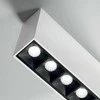 Lubinis šviestuvas Ideal Lux 10W ceiling lamp with 5 lights LIKA, 3000K, baltas