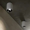 Lubinis šviestuvas Ideal Lux 15W ceiling lamp with 1 light NITRO, 3000K, juodas