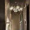 Pakabinamas šviestuvas Ideal Lux Suspended lamp with 9 lights HAREM, E27, ruda