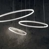 Ideal Lux 30W pakabinamas šviestuvas ORACLE SLIM, juodas, 3000K