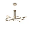 Pakabinamas šviestuvas Ideal Lux Suspended lamp with 8 lights TRIUMPH, E27, copper