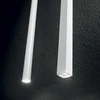Pakabinamas šviestuvas Ideal Lux 11,5W suspended lamp with 1 light ULTRATHIN, 3000K, aliuminio