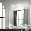 Sieninis šviestuvas Ideal Lux 20W wall lamp with 1 light ALMA, 3000K, baltas