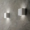 Sieninis šviestuvas Ideal Lux Wall lamp with 1 light FLASH GESSO, G9, ruda