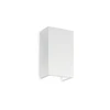 Sieninis šviestuvas Ideal Lux Wall lamp with 1 light FLASH GESSO, G9, baltas