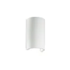 Sieninis šviestuvas Ideal Lux Wall lamp with 1 light FLASH GESSO, G9, baltas