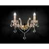 Sieninis šviestuvas Ideal Lux Wall lamp with 2 lights FLORIAN, E14, baltas