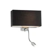 Sieninis šviestuvas Ideal Lux 1W wall lamp with 2 lights HOTEL, 3000K, baltas