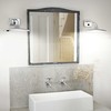Sieninis šviestuvas Ideal Lux Wall lamp with 2 lights MIRROR-20, G9, chrome
