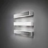 Sieninis šviestuvas Ideal Lux Wall lamp with 3 lights POSTA, E14, baltas