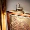 Sieninis šviestuvas Ideal Lux Wall lamp with 2 lights RETRO', E14, ruda