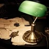 Ideal Lux Table lamp with 1 light LAWYER, E27, copper