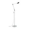 Ideal Lux 10W floor lamp with 1 light FUTURA, 4000K, juodas