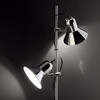 Ideal Lux Floor lamp with 2 lights POLLY, E27, chrome
