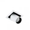 Lubinis šviestuvas Italux Įleidžiamas LED šviestuvas GL7117-1/12W 4000K WH+BL