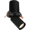 Lubinis šviestuvas Italux Įleidžiamas šviestuvas Termo SPL-50310-1R BK