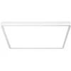 Italux 18W LED paviršinė panelė BASTIA, balta, 2800/4000/6000K