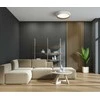 Lubinis šviestuvas Bikuvalt 65W LED paviršinis šviestuvas LUCANO, baltos/rožinės sp., 3000K