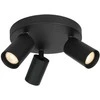 Italux Lubinis šviestuvas Nesto SPL-23436-3R-BK