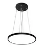 Italux 24W LED pakabinamas šviestuvas ALATA, juodas, 2800/4000/6000K