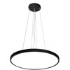 Italux 36W LED pakabinamas šviestuvas CALVI, juodas, 2800/4000/6000K, dimeriuojamas