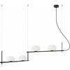 Italux Pakabinamas šviestuvas Kernio PND-357784-BK+W