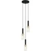 Italux Pakabinamas šviestuvas PEROLA PND-43309-3 BK+BR