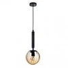 Italux Pakabinamas šviestuvas Ravena PND-2324-1 BK+AMB
