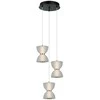 Italux Pakabinamas šviestuvas Tica PND-83949-3-BK