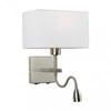 Italux Sieninis šviestuvas WL-1122-2-BL-SN-RC-WH