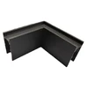 Pakabinamas šviestuvas KING Bėgelių S20 90° kampinio sujungimo elementas, juodas