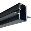 KING Magnetinis bėgelis, berėmis užglaistomas juodas R20-2 1000mm