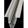 KING Magnetinis bėgelis, berėmis užglaistomas baltas R35-2 2000mm