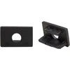 LED profilio VLT-XT-662 galinis dangtelis, spalva: balta, sidabro, antracito, juoda, aukso - Balta