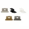 LED profilio VLT-XT-663 galinis dangtelis, spalva: balta, sidabro, antracito, juoda, aukso - Juoda