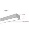 LED profilis su sklaidytuvu, įleidžiamas PD02 2000x70(54)x34 mm
