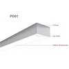 LED profilis su sklaidytuvu PD01 2000x54x34 mm