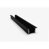 LED profilis VLT-XT-663, 3000mm, spalva: juoda