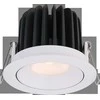 Lubinis šviestuvas FULL Dimeriuojamas Įleidžiamas LED šviestuvas NOBLE R1232, 15W, 3000K, 60°, garantija 10 metų