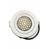 Lubinis šviestuvas FULL Įleidžiamas reguliuojamas LED šviestuvas IP65, NOBLE R1368, 10W, 3000K, 60°, garantija 10 metų