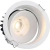 Lubinis šviestuvas FULL Įleidžiamas reguliuojamas LED šviestuvas ANGELO R1236, 15W, 3000K, 36°, garantija 10 metų