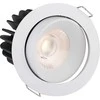 Lubinis šviestuvas FULL Įleidžiamas reguliuojamas LED šviestuvas NOBLE R1232, 15W, 3000K, 36°, garantija 10 metų