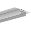 Platus užglaistomas LED profilis GIZALL-T 2000mm