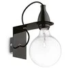 Sieninis šviestuvas Ideal Lux Wall lamp with 1 light MINIMAL, E27, chrome