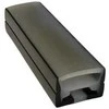 Silikoninis LED profilis 15x10 mm, spalva: juoda