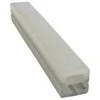 Silikoninis LED profilis 8x8 mm, spalva: balta