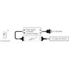 Tridonic LED juostų valdymo sistemos radiobanginis imtuvas dimeris 12 - 24V 1x3A vienos spalvos
