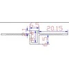 Užglaistomas LED profilis VLT-XT-814 NEON FLEX juostoms, 3000mm