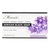 MAMADO Juodasis Afrikos muilas su levanda, 200 g
