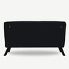 Hanah Home 2 vietų sofa-lova Sando 2-Seater - Juodas